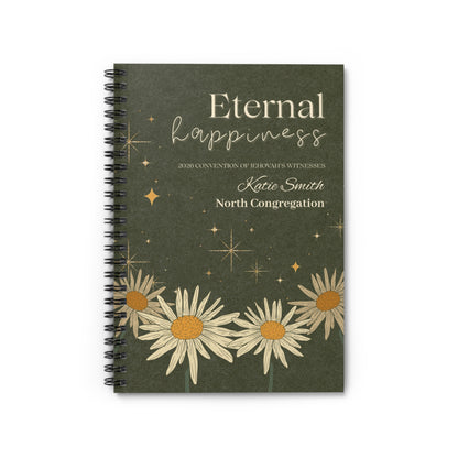 Eternal Happiness Personalized 2026 Regional Convention Notebook JW