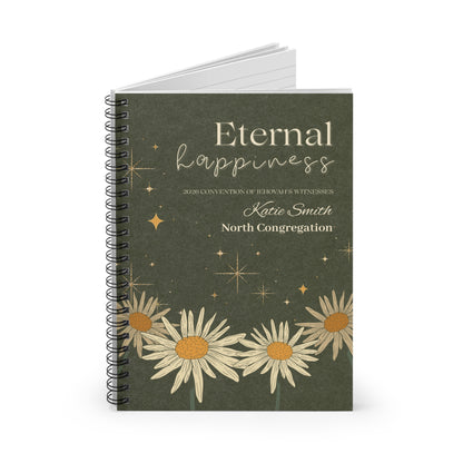 Eternal Happiness Personalized 2026 Regional Convention Notebook JW