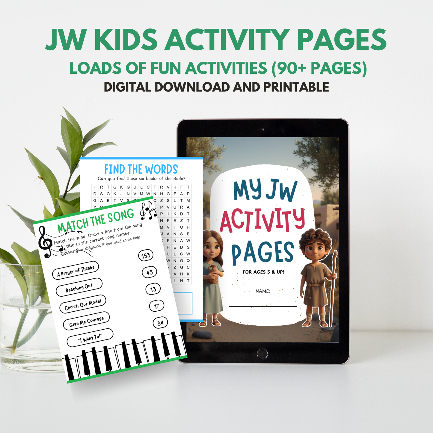 JW Kids Activity Pages (5-13)