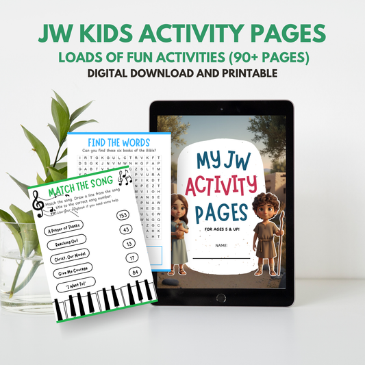 JW Kids Activity Pages (5-13)