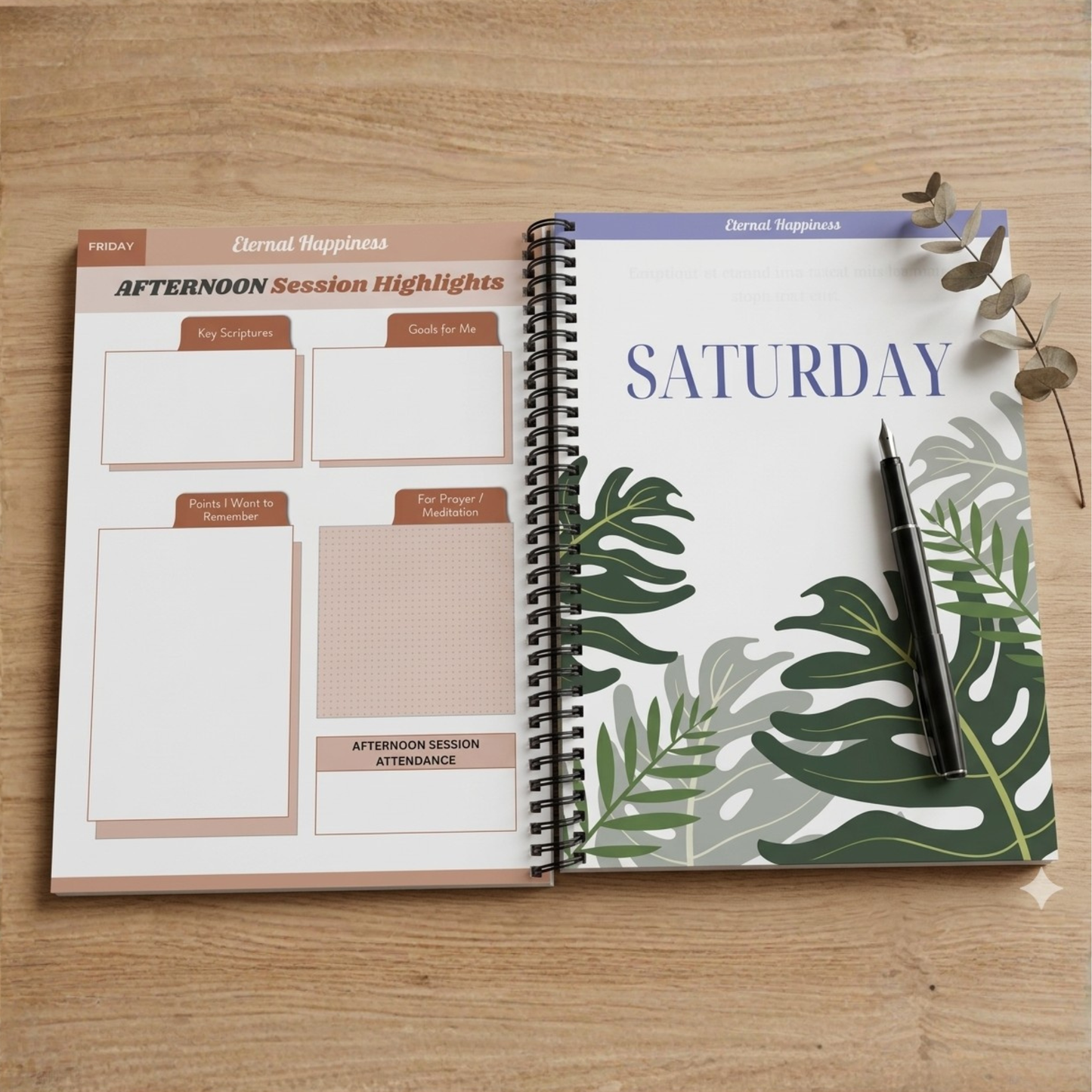 Eternal Happiness 2026 Convention Notebook