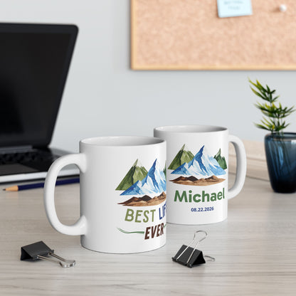 Best Life Ever — Personalized 11oz Mug