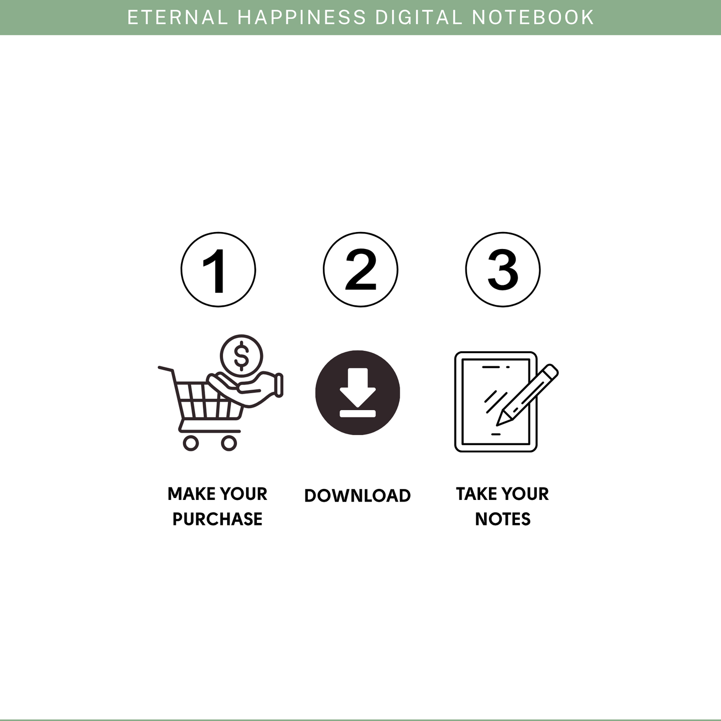 Eternal Happiness Digital Notebook (Hyperlinked) 2026 Regional Convention