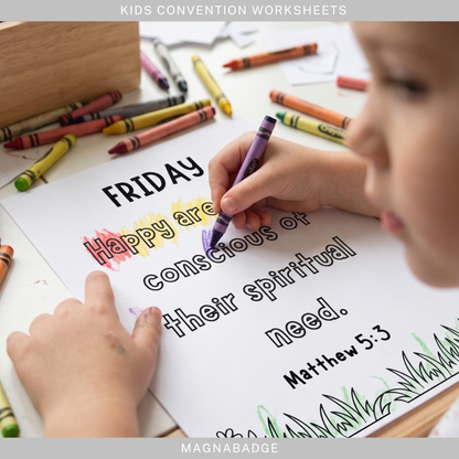 Kids Eternal Happiness Activity Pages