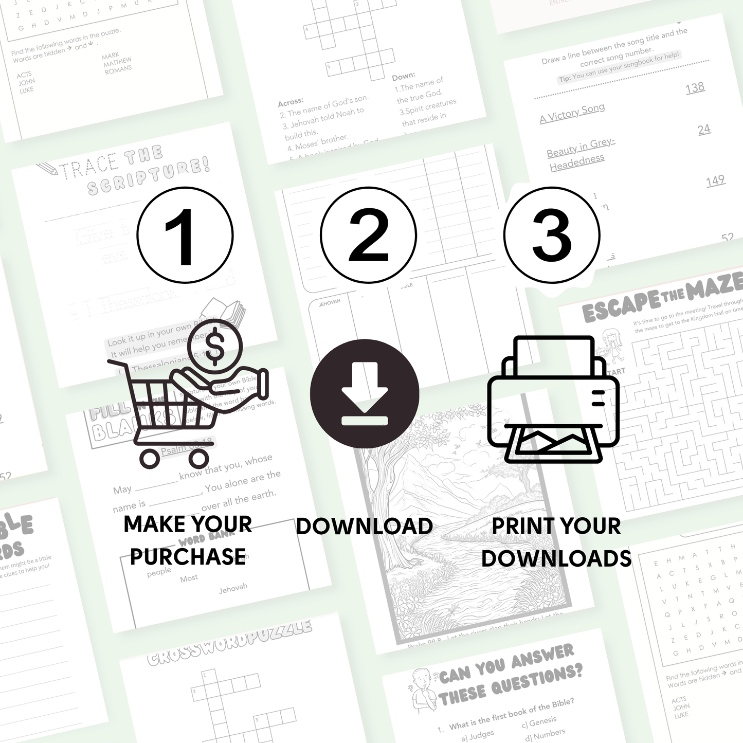 JW Kids Activity Pages (5-13)