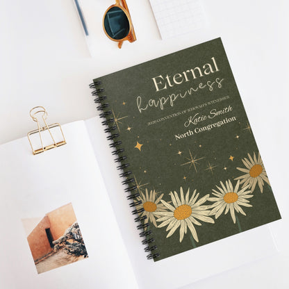 Eternal Happiness Personalized 2026 Regional Convention Notebook JW